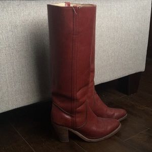 Vintage tall Frye boots